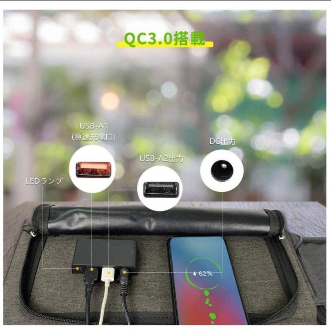 美品　Hypowell ソーラーパネル ソーラーチャージャー 太陽光パネル