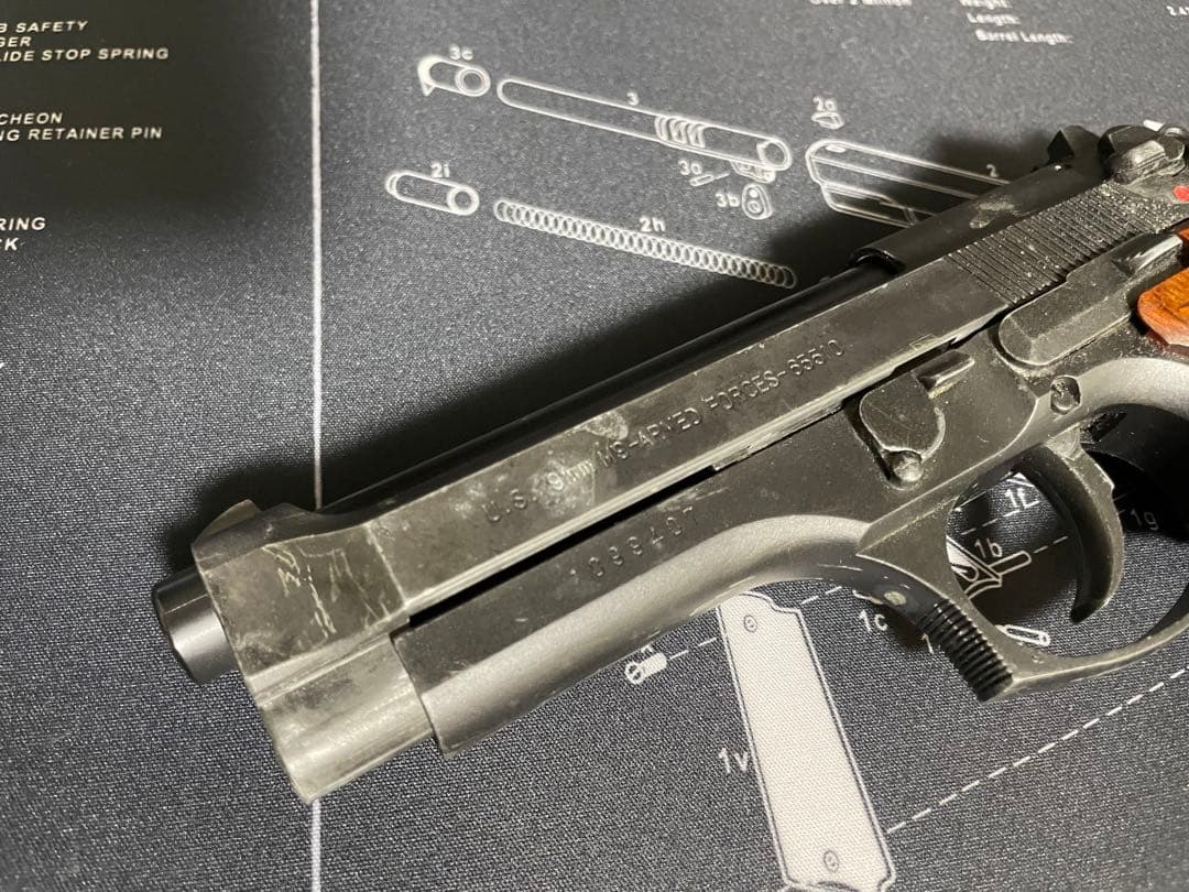 東京マルイ KSC WA MGC リアルウッド M92F エアガン