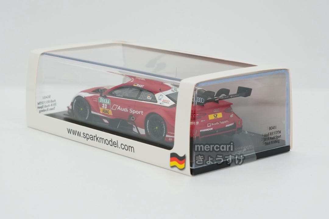 スパーク DTM 2018 アウディ RS5 レネ ラスト