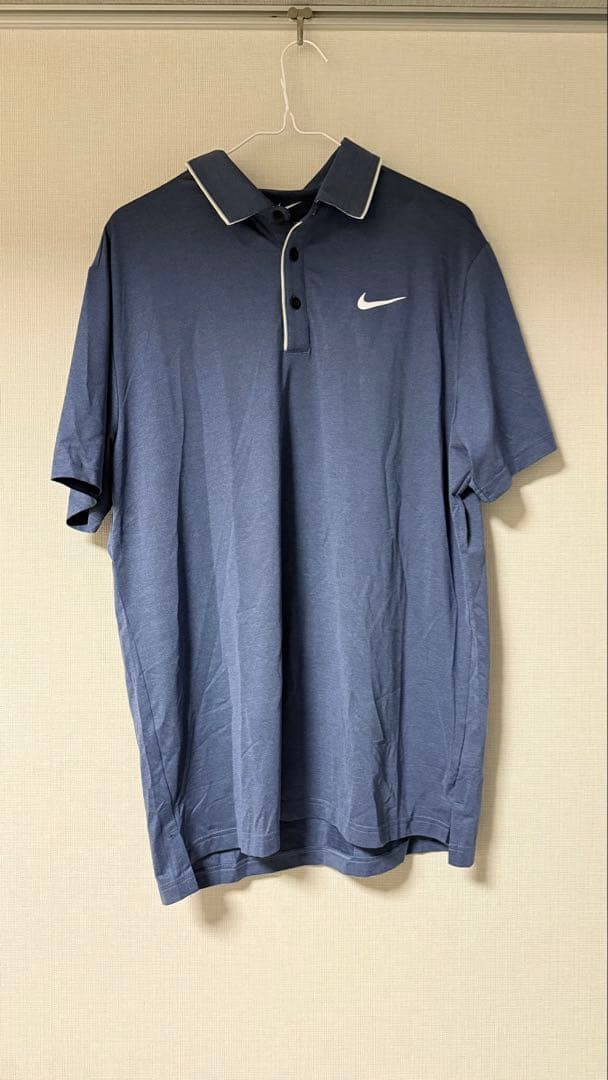 Nike Dri-Fit tour Polo/ ナイキドライフィットポロ紺色