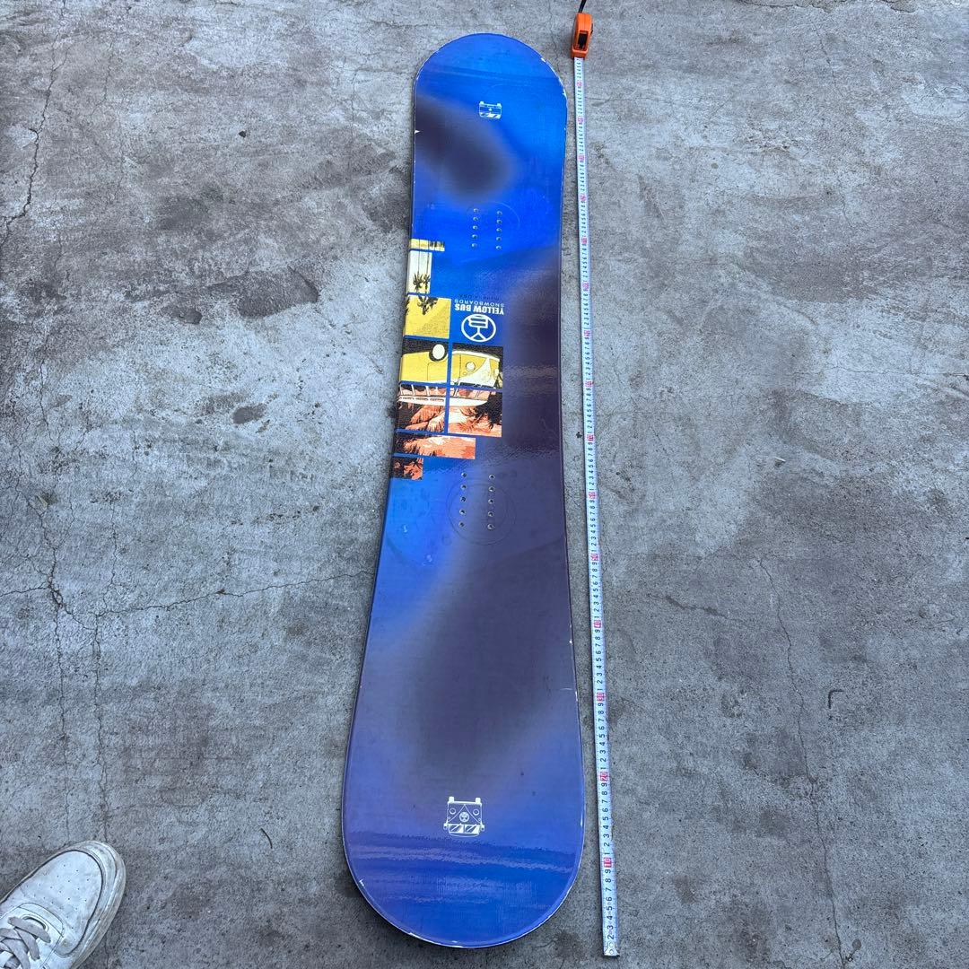 YELLOWBUSスノーボード 青色デザイン 155cm