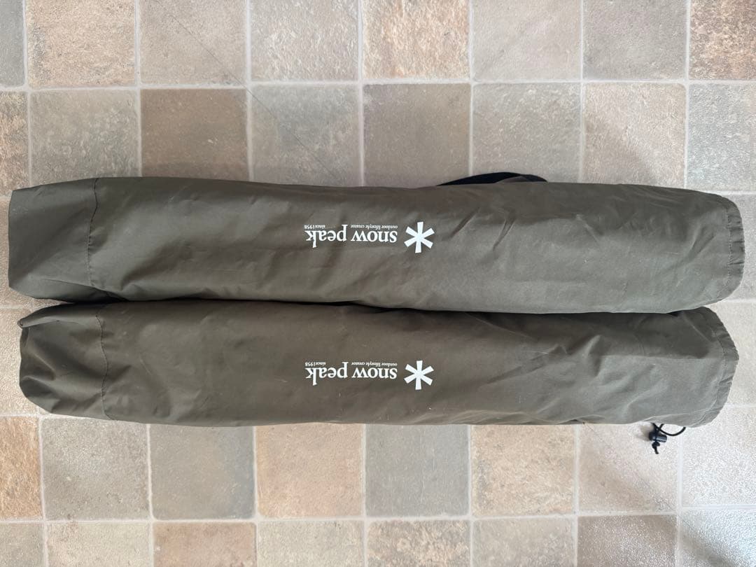 【asura】スノーピーク（ peak）　ローチェア30 カーキ②