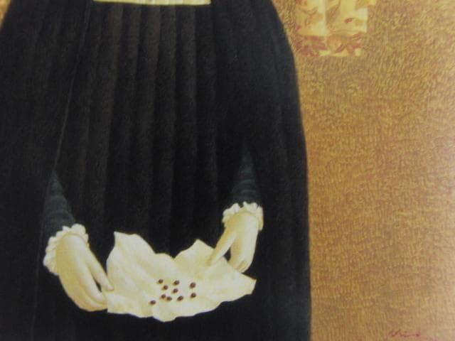 福岡通男　「種」、希少画集より、状態良好、新品高級額装付