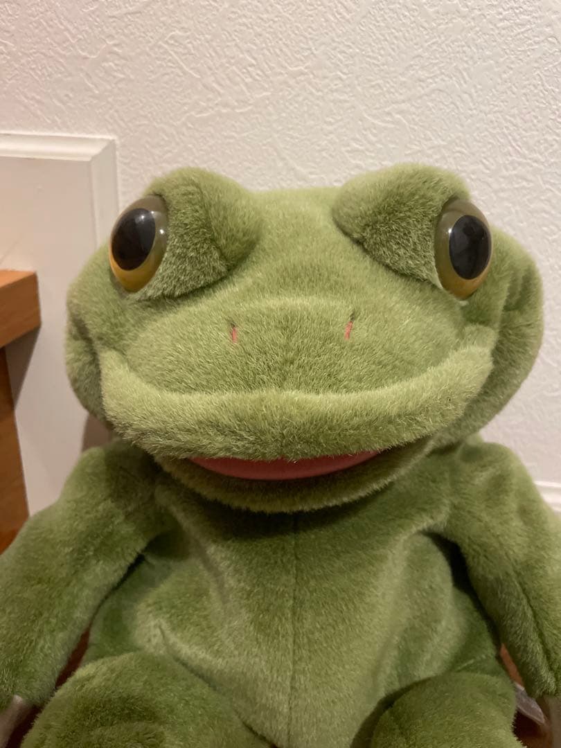 4 4/24 トイザらス パペット かえる ぬいぐるみ アニマルアレイ