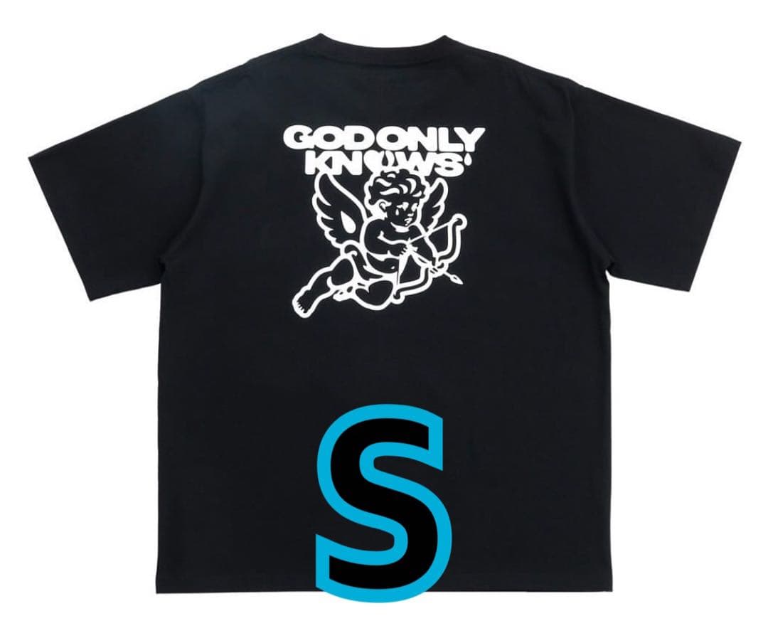 GOD ONLY KNOWS ANGEL Tシャツ　ブラック　Sサイズ　岩田剛典