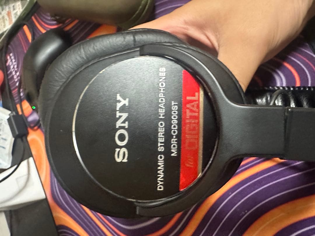 SONY MDR-CD900ST スタジオモニターヘッドフォン