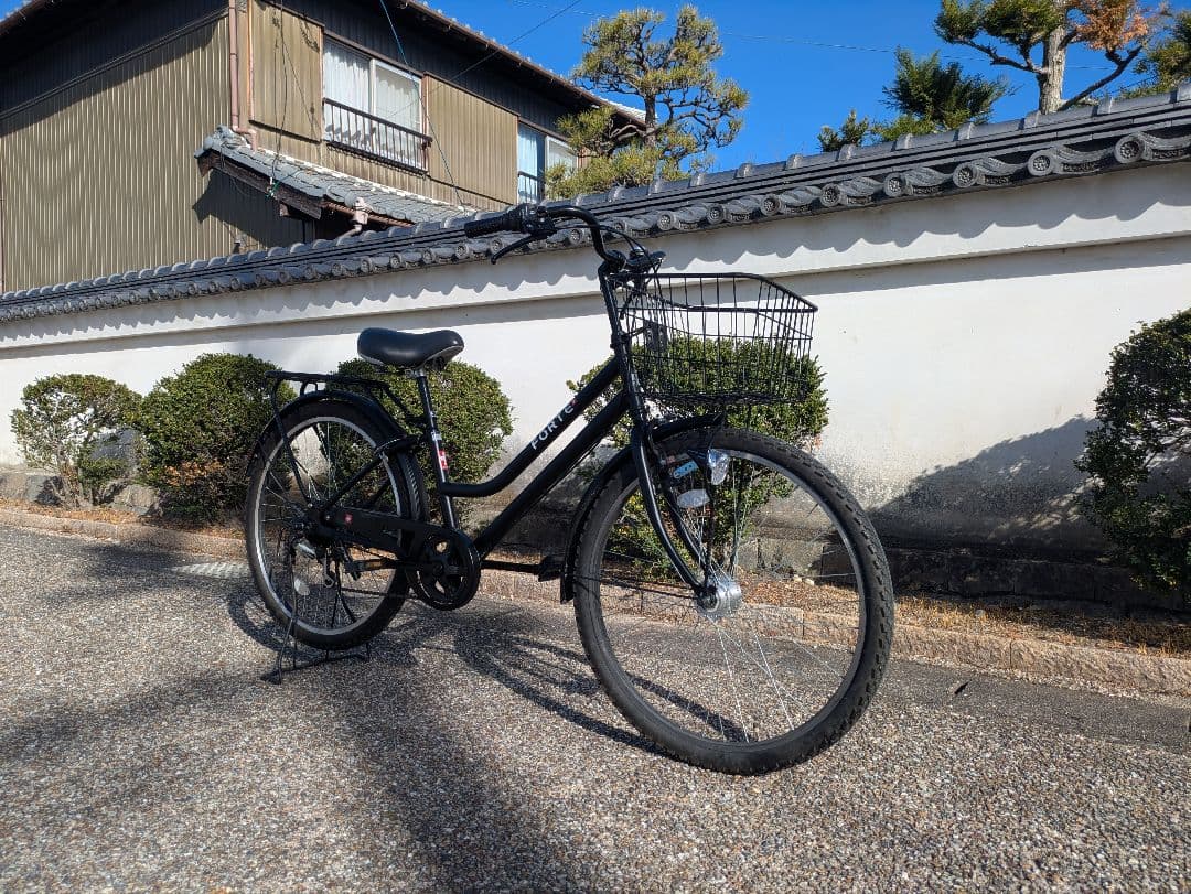 美品 26インチ 自転車 ママチャリ　軽快車 シティサイクル 名古屋　配送可