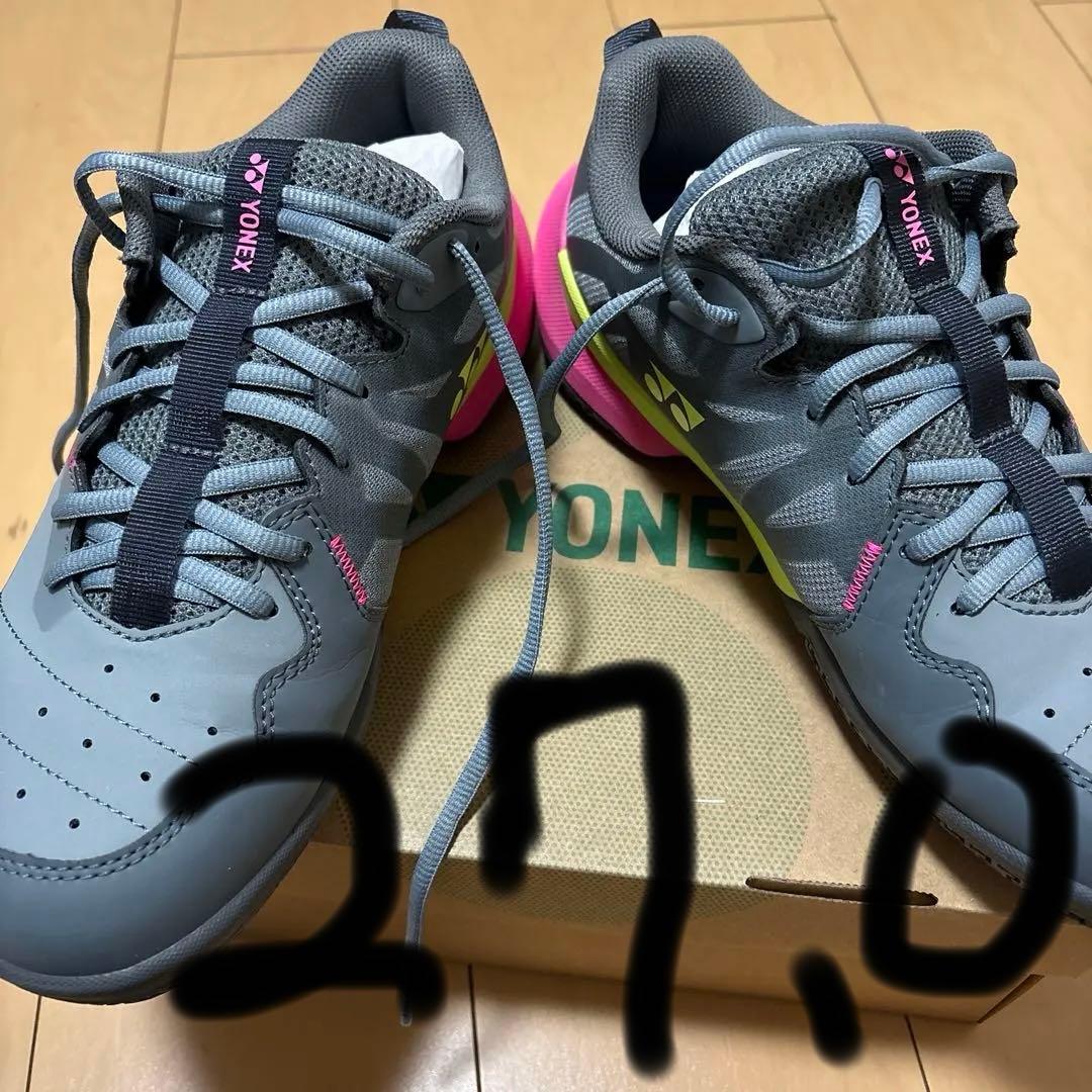 ［一度着用］ヨネックス　サブアクシアGT ワイド 27.0 バドミントンシューズ