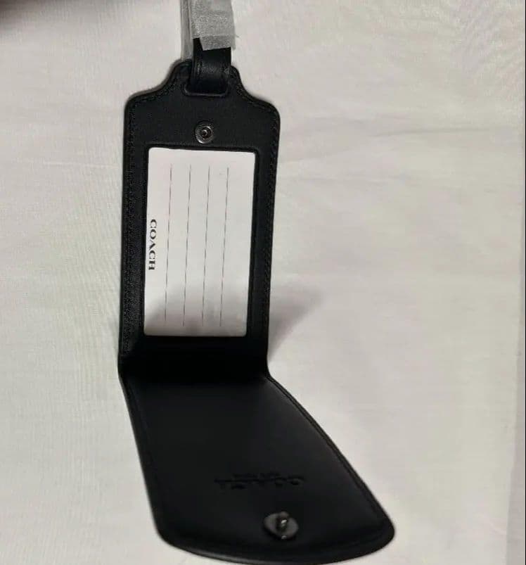 コーチ ブランド ネームタグ ラゲッジタグ ゴルフバッグ キャリーバッグ 迷彩