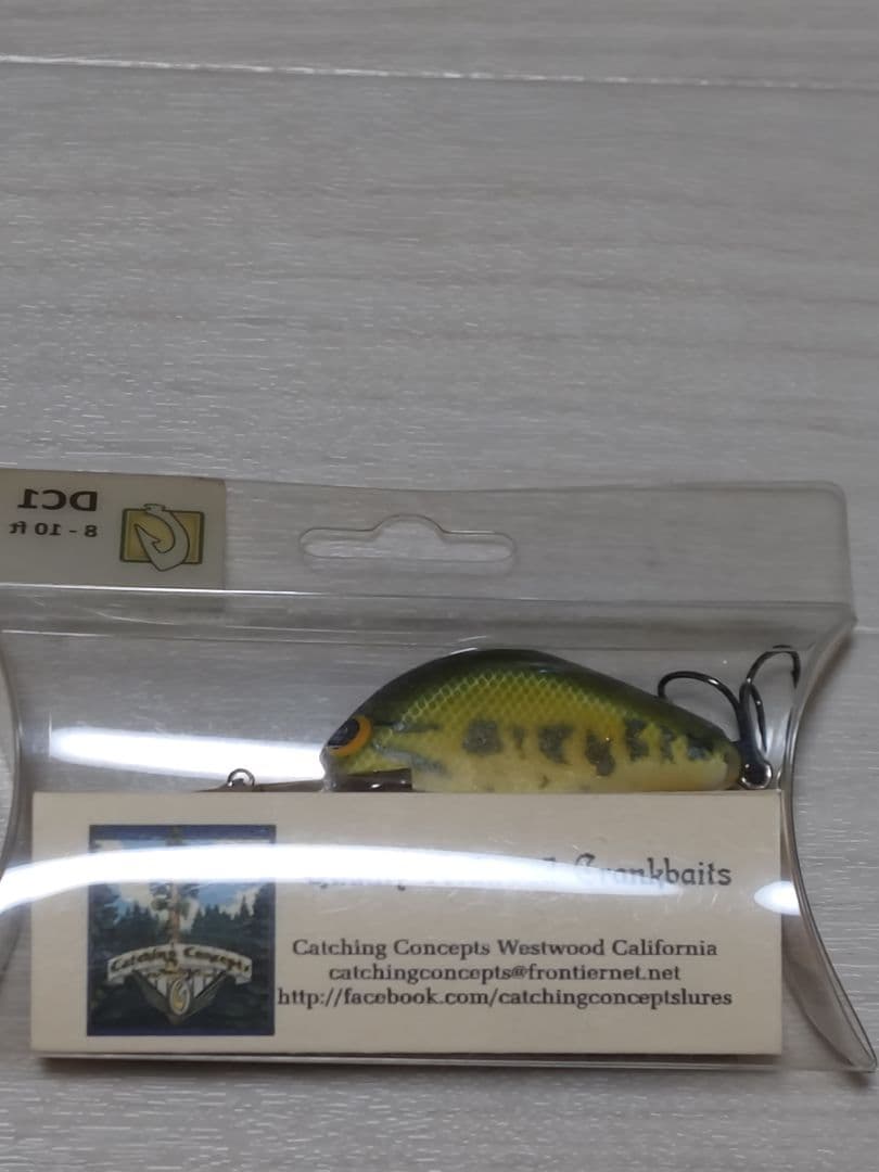 未使用 Catching Concepts クランクベイト DC1 8-10ft