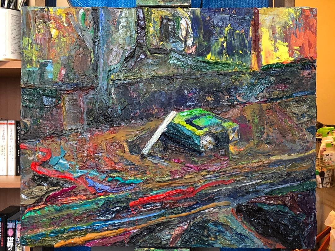 No.112 絵画　一点物　タバコ