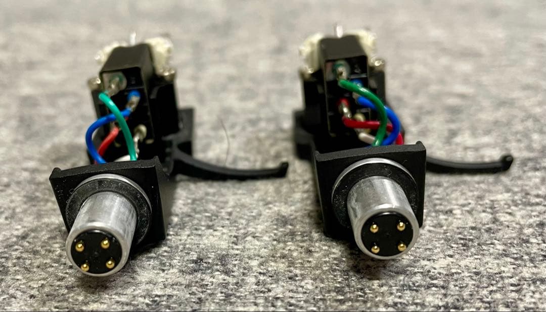 ヘッドシェル Technics カートリッジSHURE M44-7 2個セット