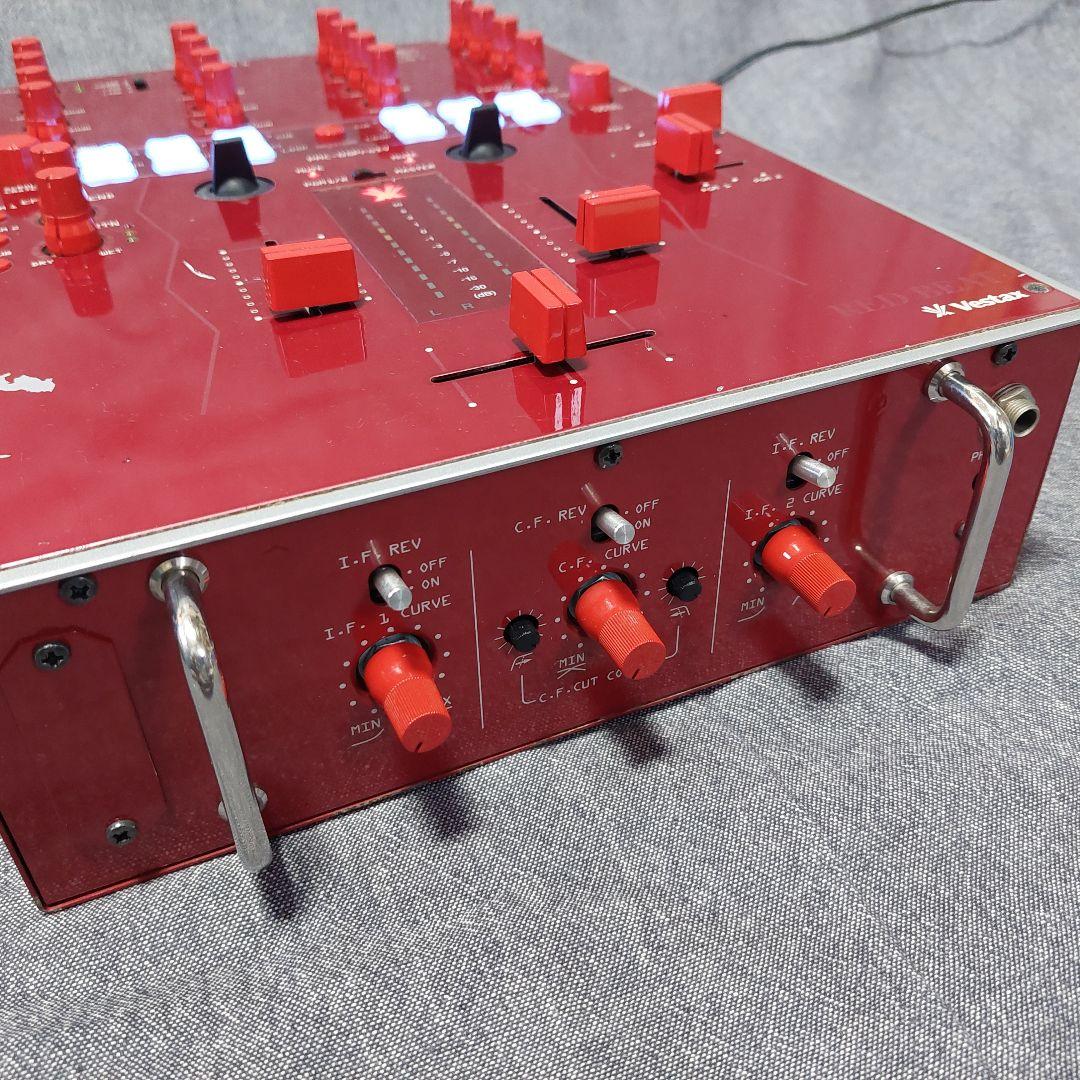 【動作確認済】Vestax PMC-05ProIV DJミキサー 赤 希少色