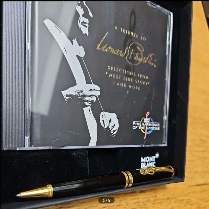 【限定生産品】モンブラン音楽家シリーズボールペン レナード バーンスタイン 美品