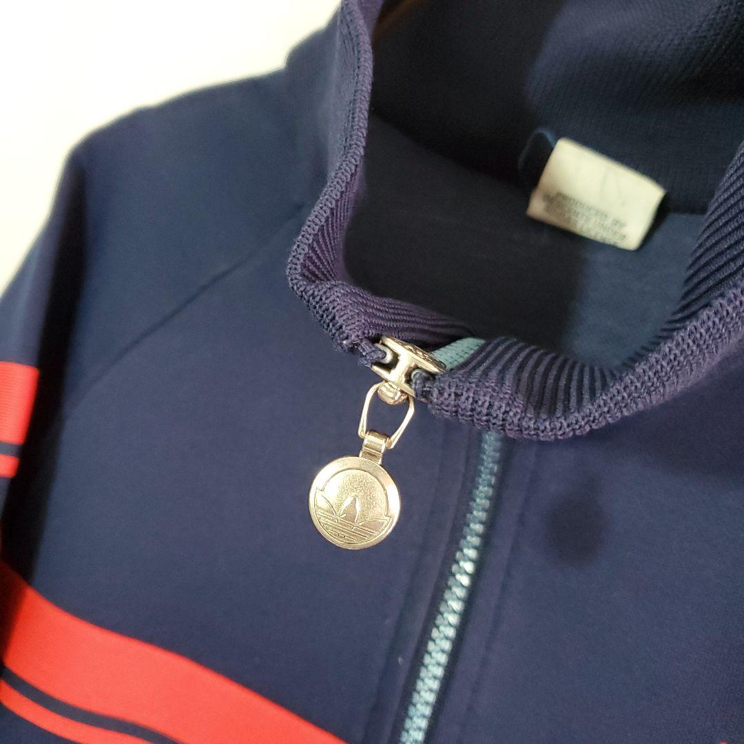 80ｓ ａｄｉｄａｓ アディダス トラックジャケット ジャージ ボーダーウェア