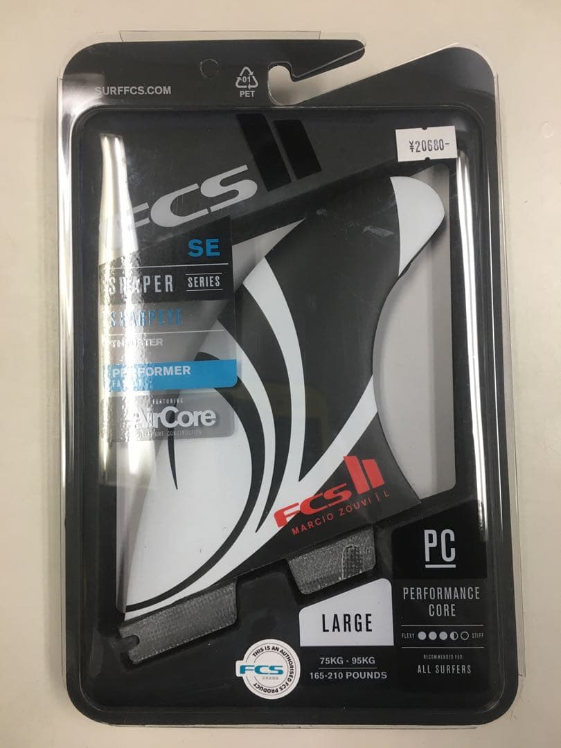 FCS2 エフシーエス シャープアイ トライ 3フィン Lサイズ