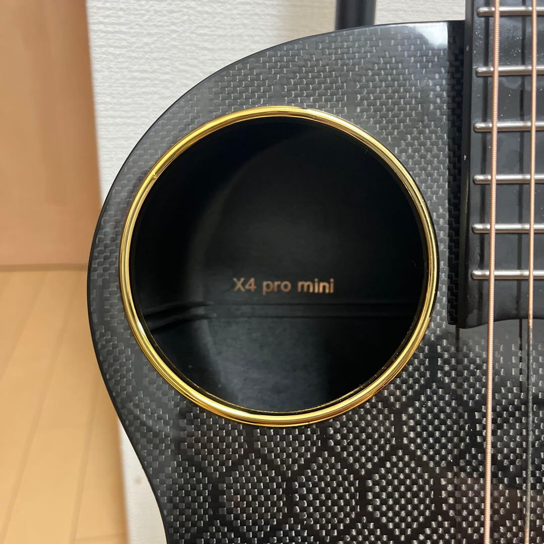 X4 pro mini アコースティックギター ブラック