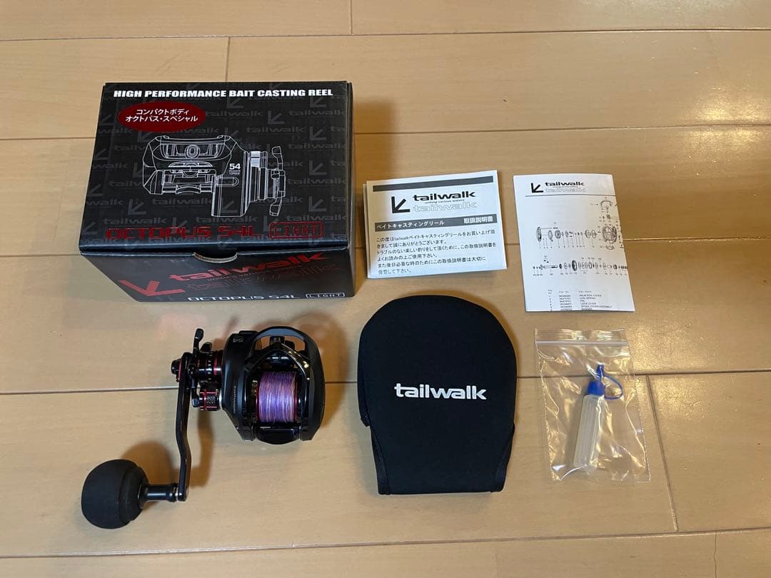 タコ釣り専用　テイルウォーク　オクトパス 54L Light