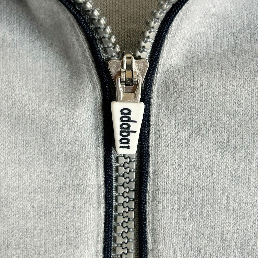 【adabat新品】防寒 あったか❗️バイカラー ジップアップシャツ LLサイズ