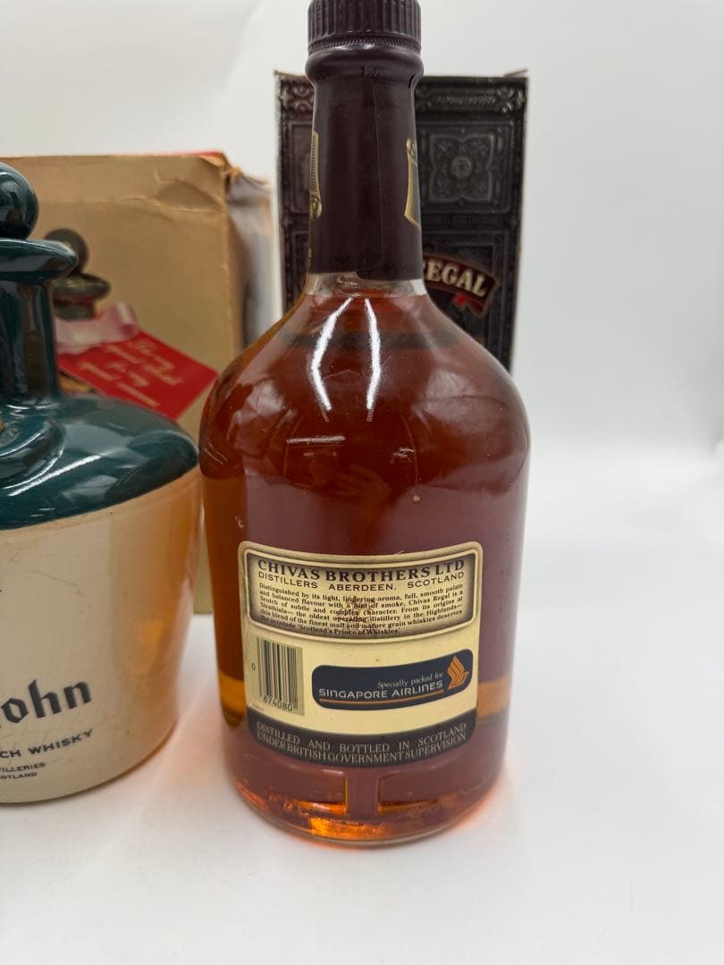 Long John 12年　シーバスリーガル　12年　サントリーオールド