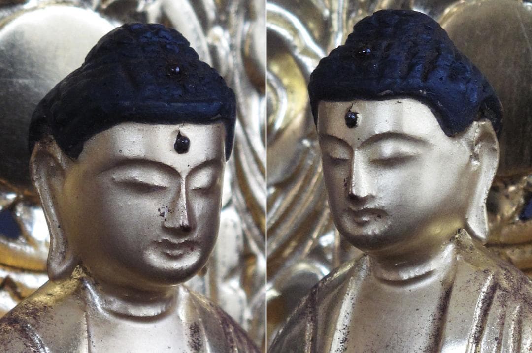 仏像『木造 阿弥陀如来立像』仏像のみ15000円❗️