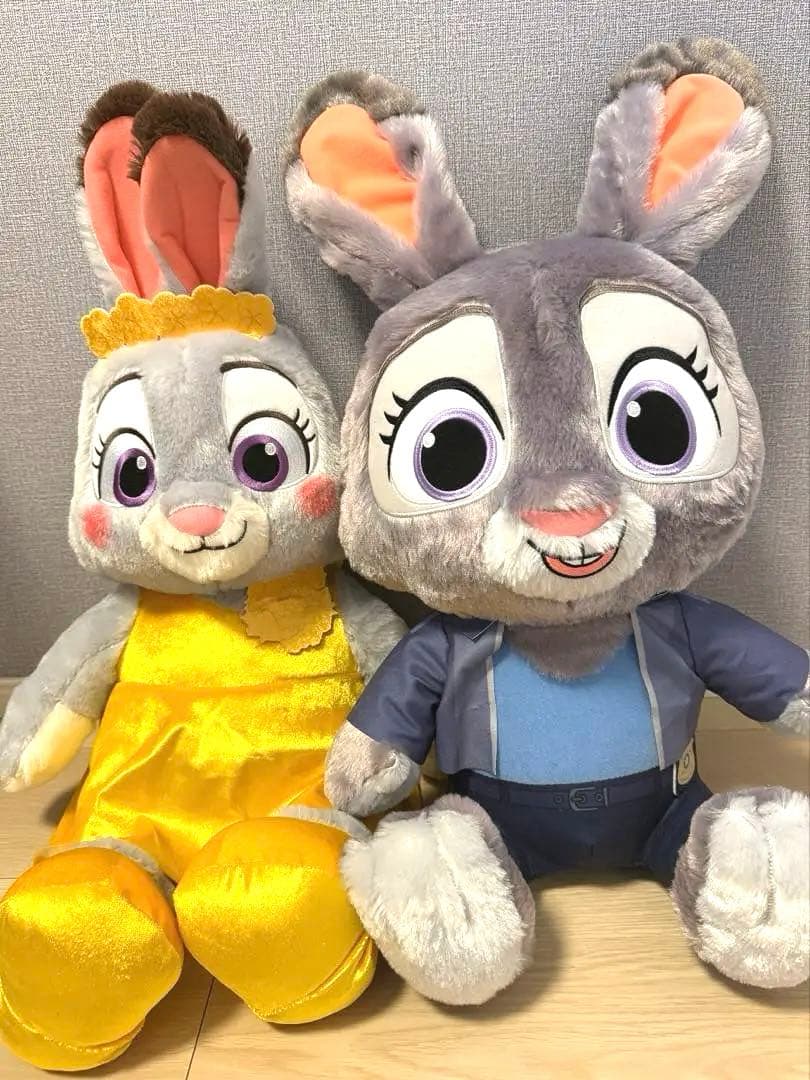 ズートピア 2 ジュディ ぬいぐるみ 2つセット