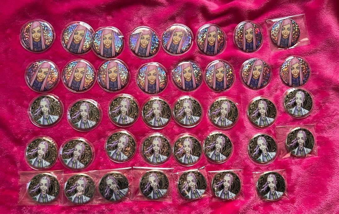 東京リベンジャーズ　三途春千夜缶バッジ　まとめ売り