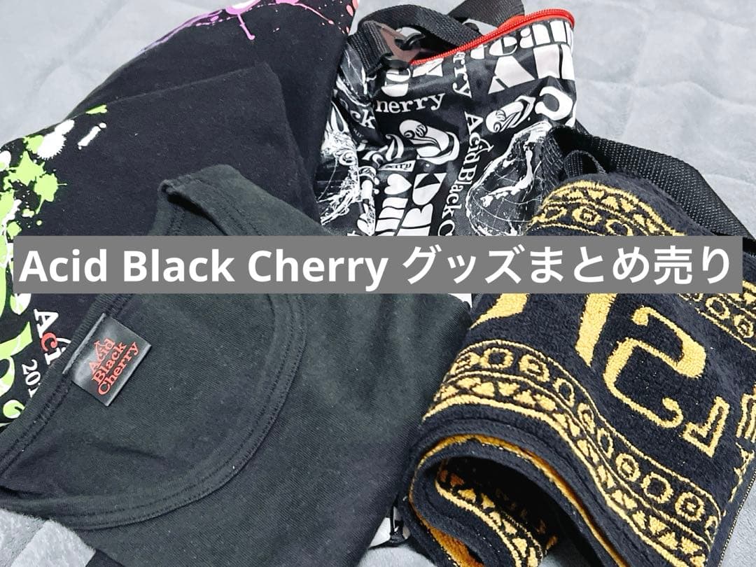 【美品】Acid Black Cherry Tシャツ タオル グッズまとめ売り