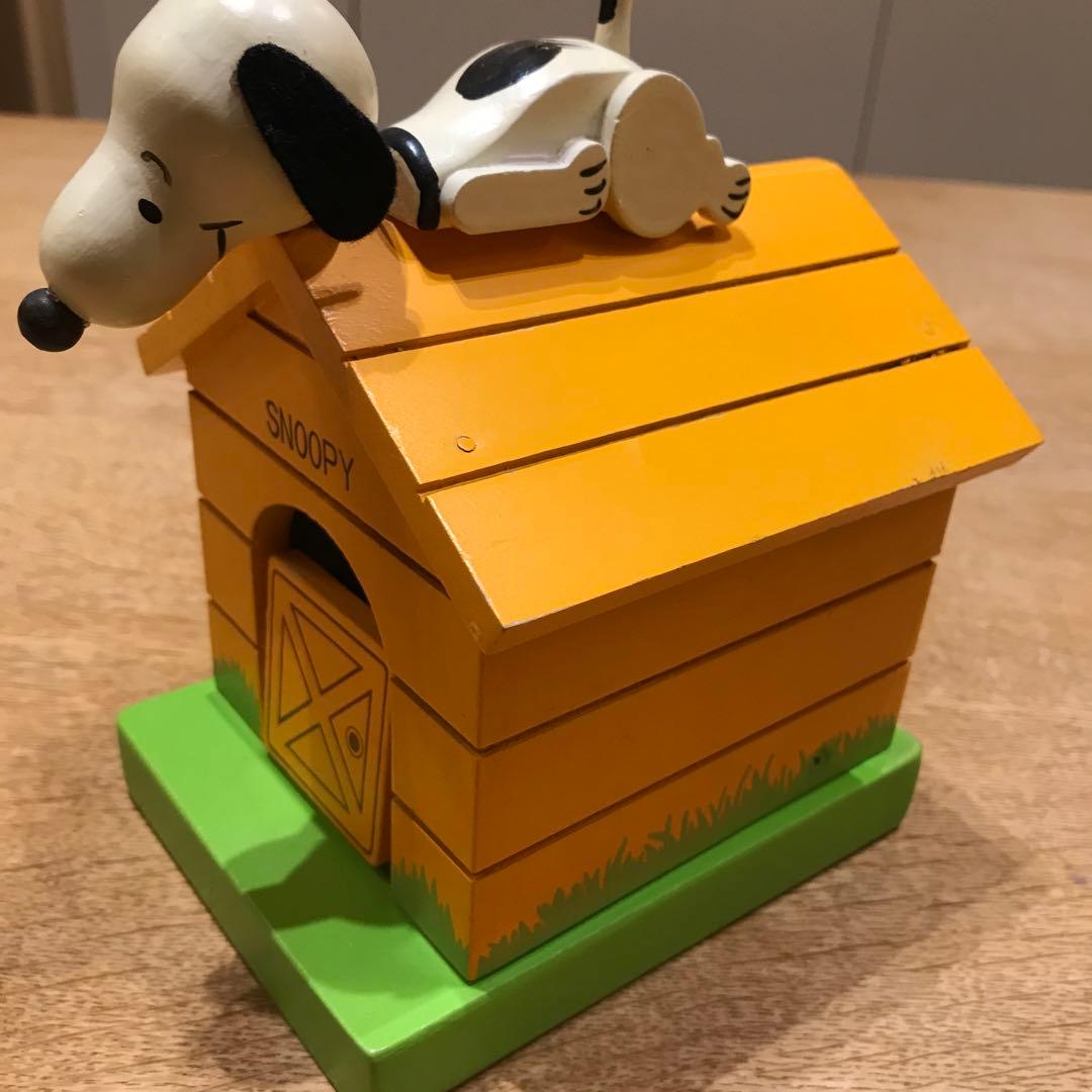 schmid社　1971年　ビンテージ　スヌーピーオルゴール DOG HOUSE