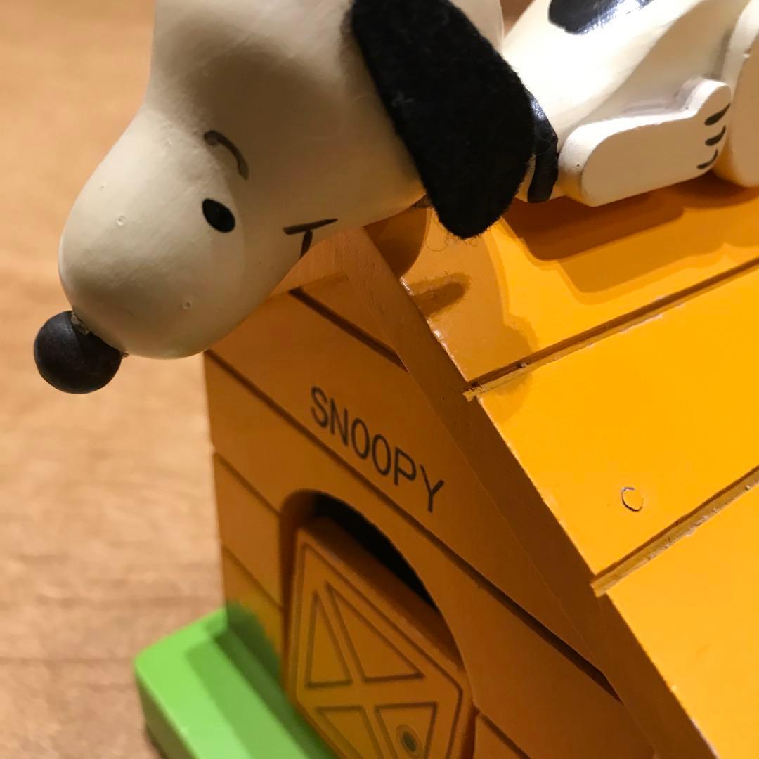 schmid社　1971年　ビンテージ　スヌーピーオルゴール DOG HOUSE