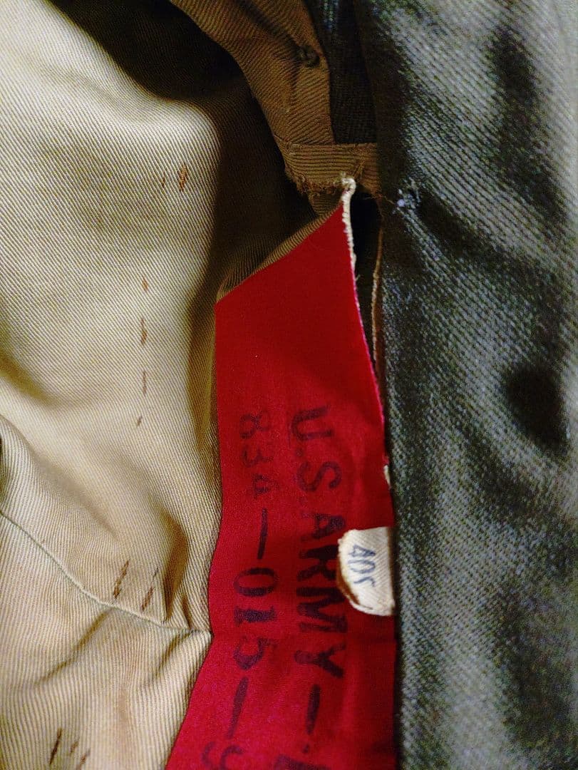 1944年米軍実物 ミリタリージャケットアイクジャケットミリタリー古着。