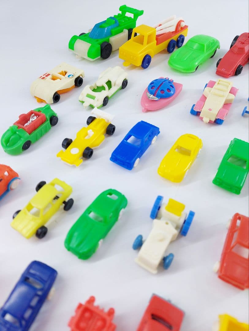 当時物 グリコ おまけ 乗り物 70個 まとめ売り 中古現状品