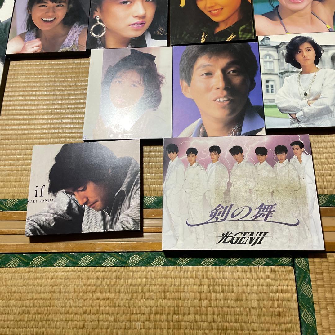 パネル 額装品 当時物 昭和アイドル　31枚セット