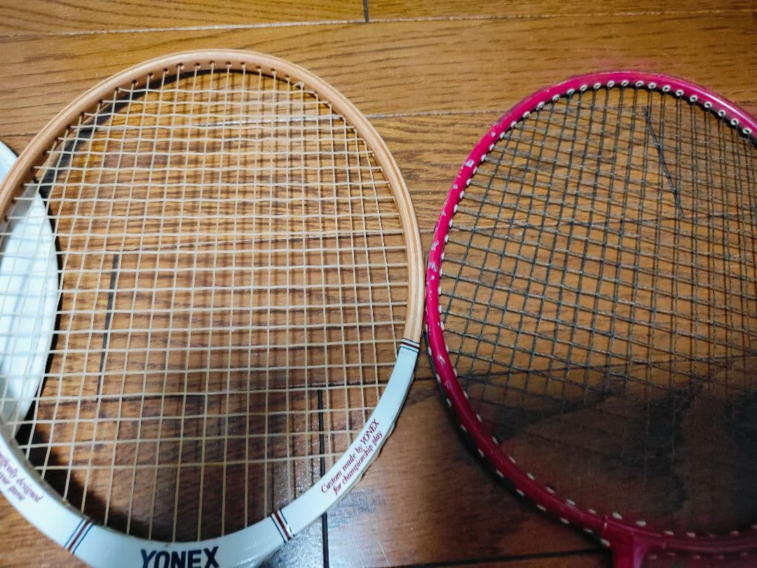 YONEX ヨネックス バドミントン ラケット ヴィンテージ レトロ 木製
