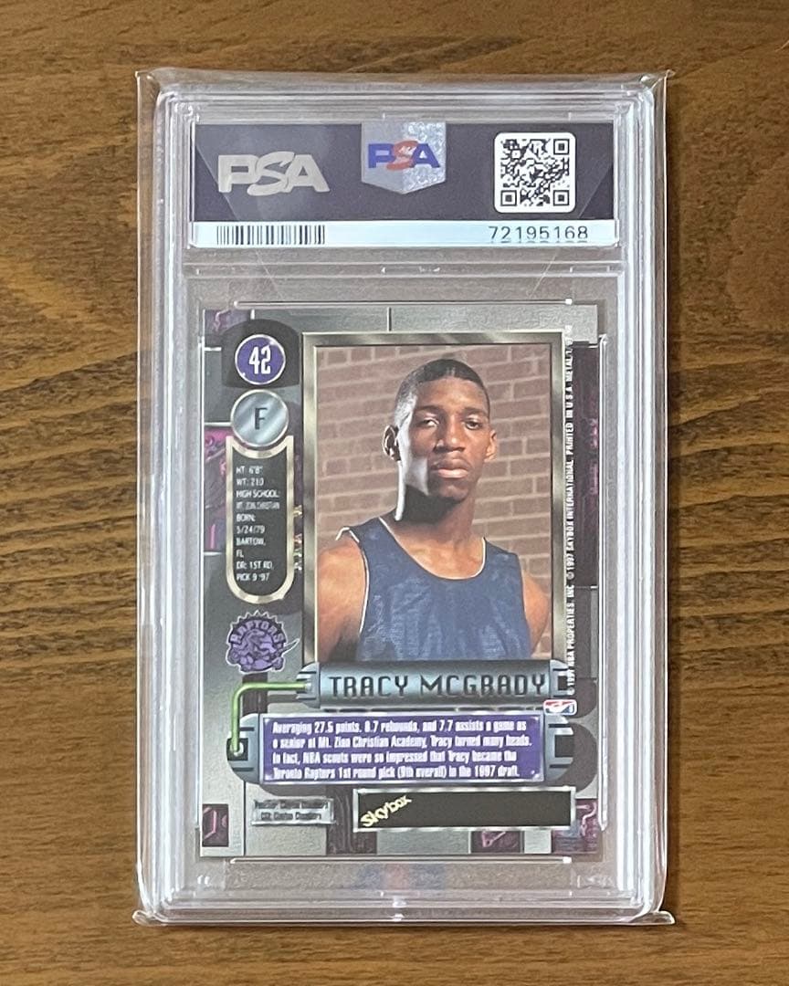 【PSA10】1997 l Universe Tracy McGrady