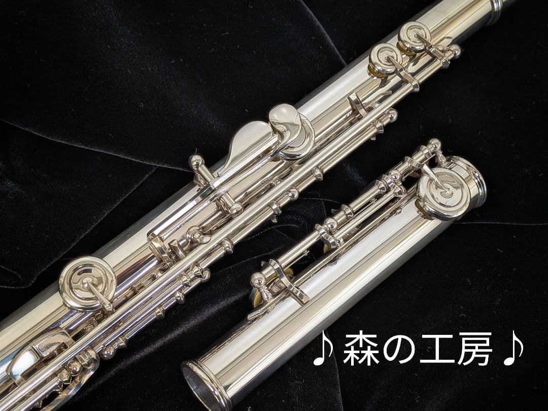 中古フルート専門店‼️部活応援‼️リップ銀製 ヤマハフルートYFL351 Eメカ