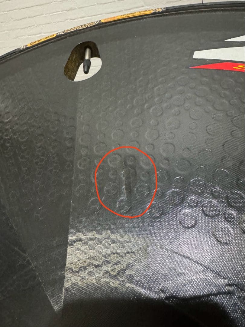 ZIPP ディスクホイール　リムブレーキ　チューブラー