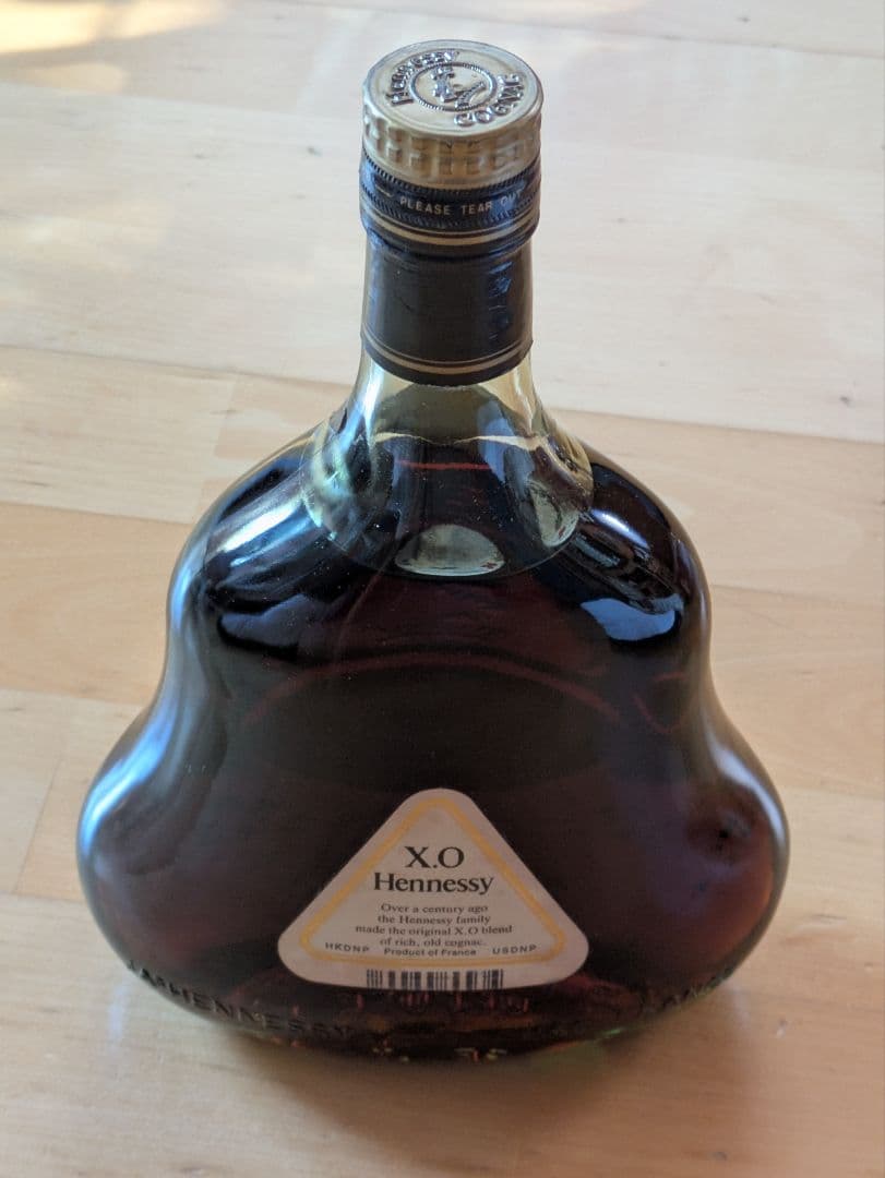 ヘネシー　コニャックX.O 金キャップ　未開封