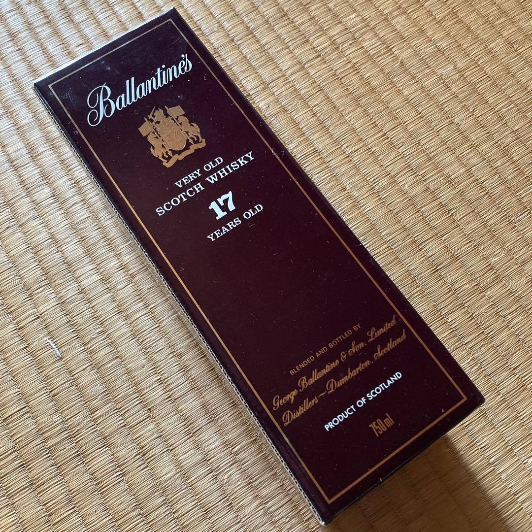 【未開栓】古酒 バランタイン17年 ベリーオールドスコッチ