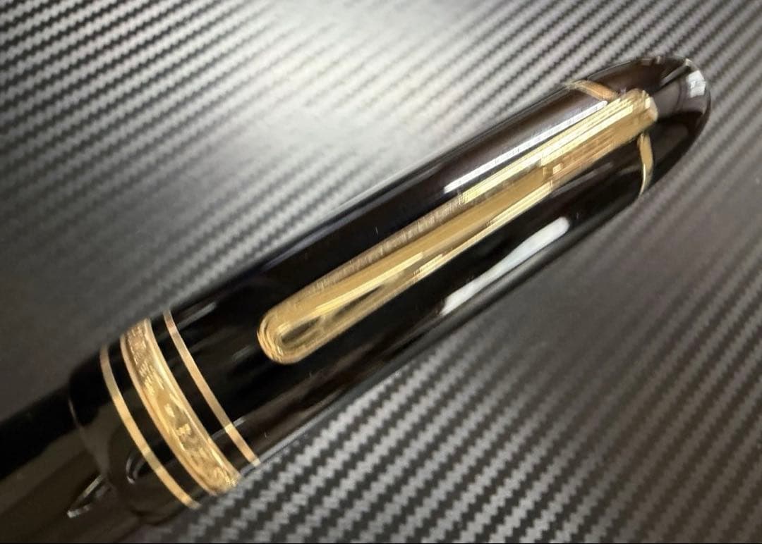 未使用に近い モンブラン 149 万年筆 14K 中白 M 中字