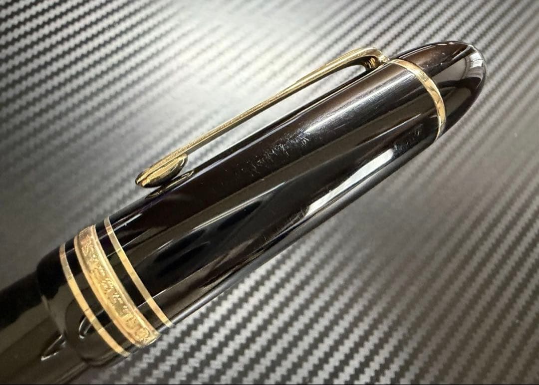未使用に近い モンブラン 149 万年筆 14K 中白 M 中字