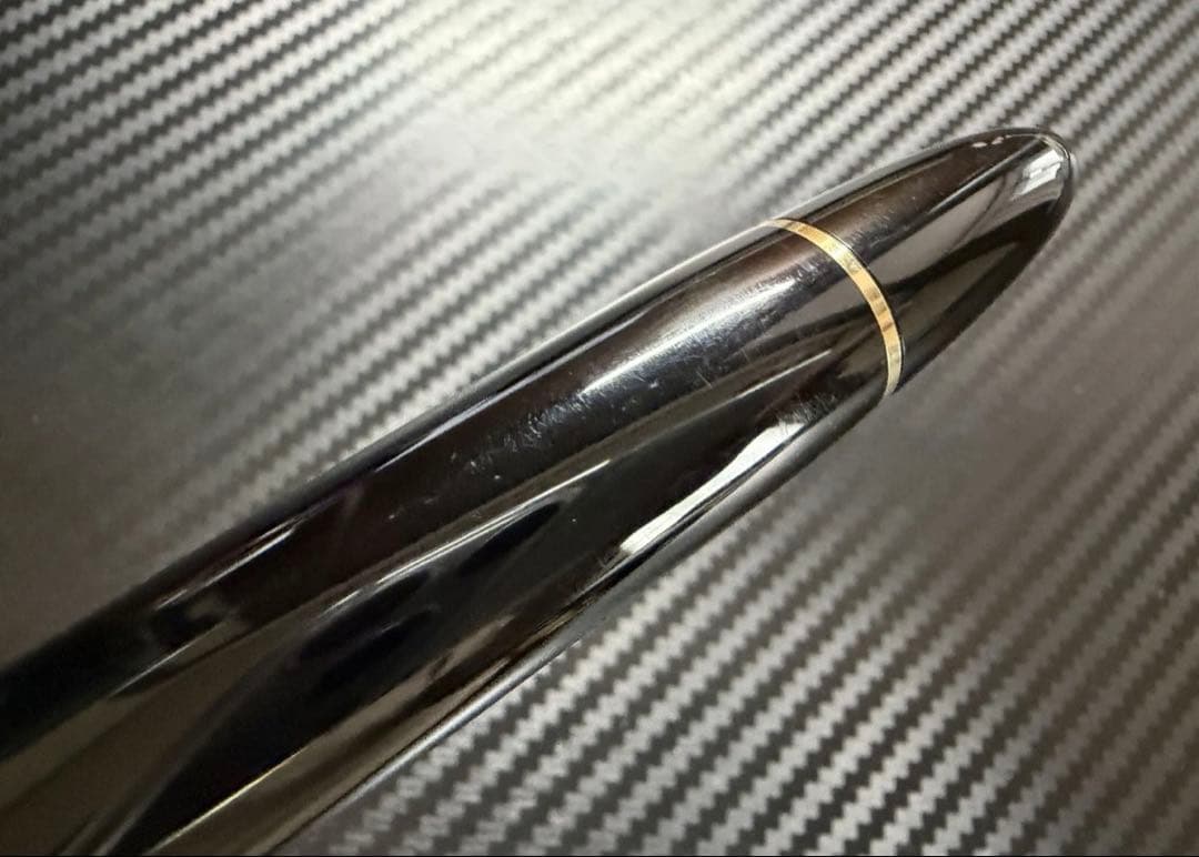 未使用に近い モンブラン 149 万年筆 14K 中白 M 中字