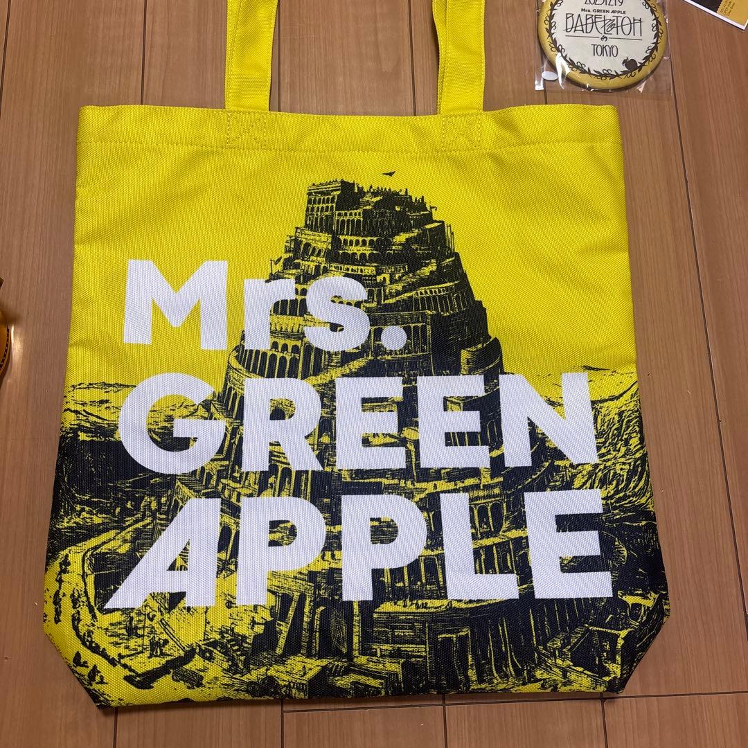 Mrs. GREEN APPLE バベルの塔RINGO jam特典トートバッグ