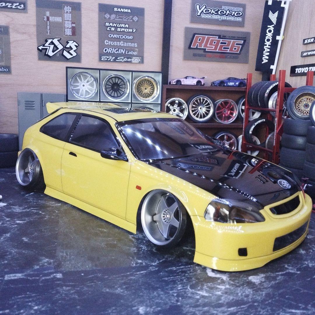 未走行ABCホビーホンダ シビックEK 1/10