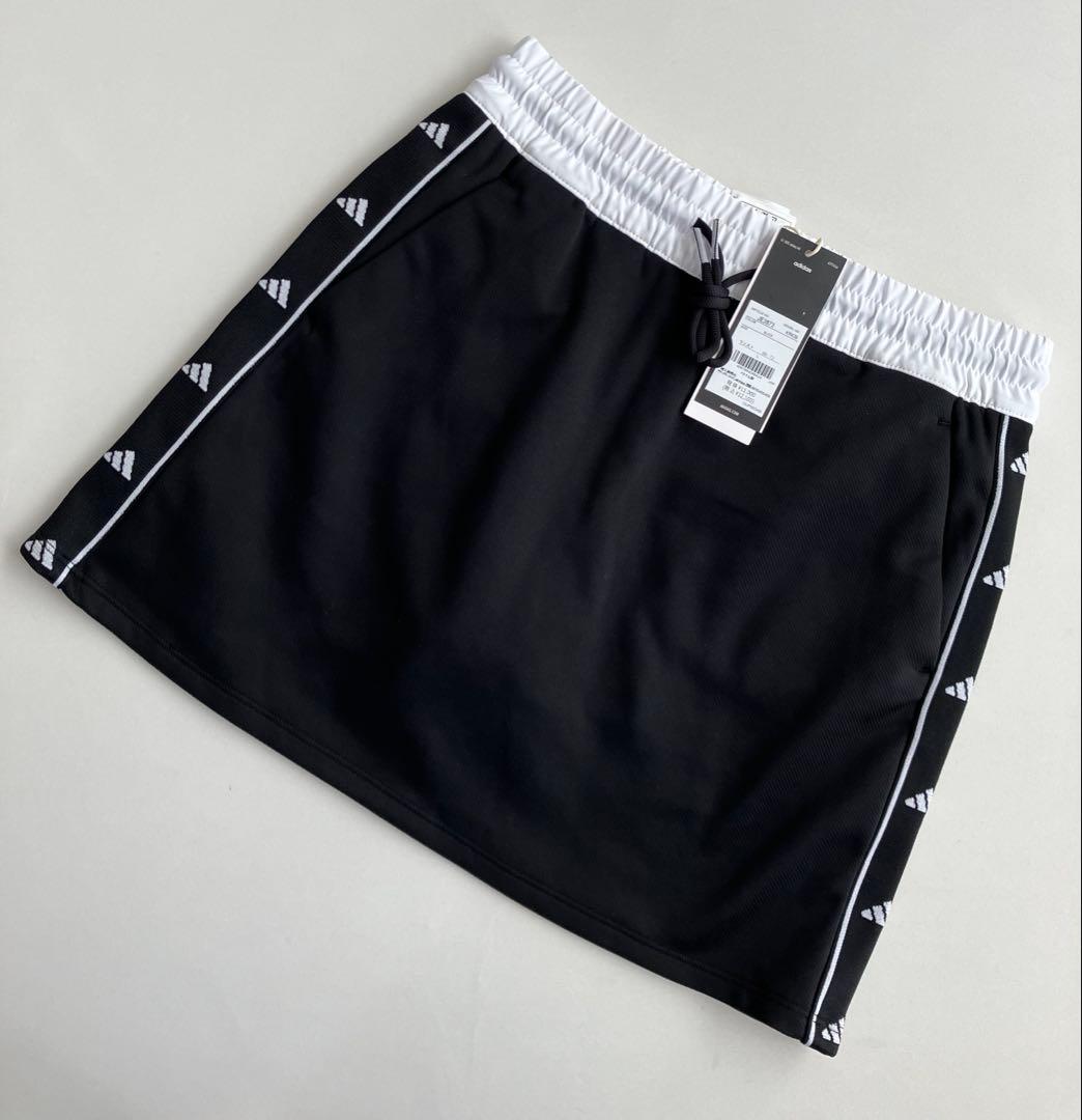 新品⛳️アディダスゴルフ　ニット&裏起毛スカート　L