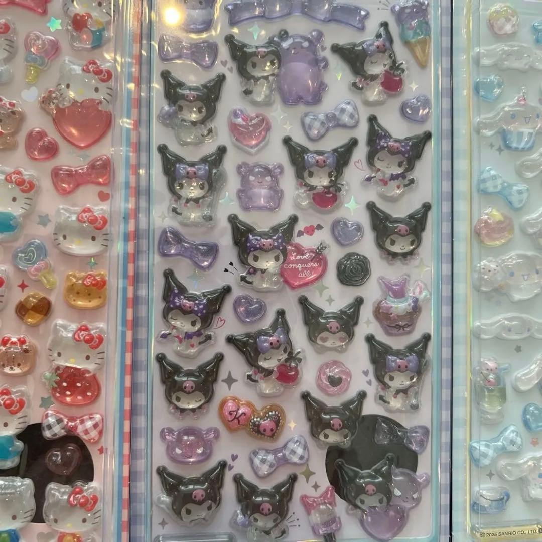 正規品　サンリオ ボンボンドロップシール 7枚セット