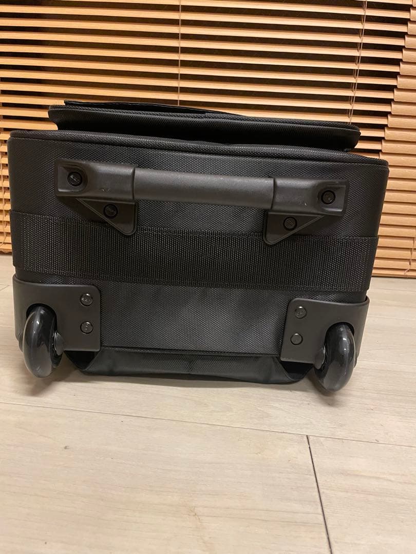 UDG レコードバッグ 黒 キャスター付き