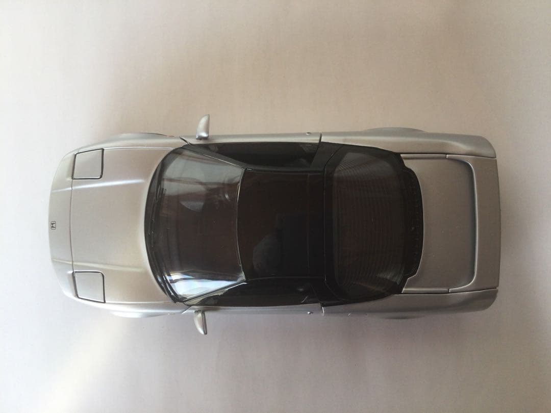 京商　ホンダ　NSX ミニカー　シルバー　1/18