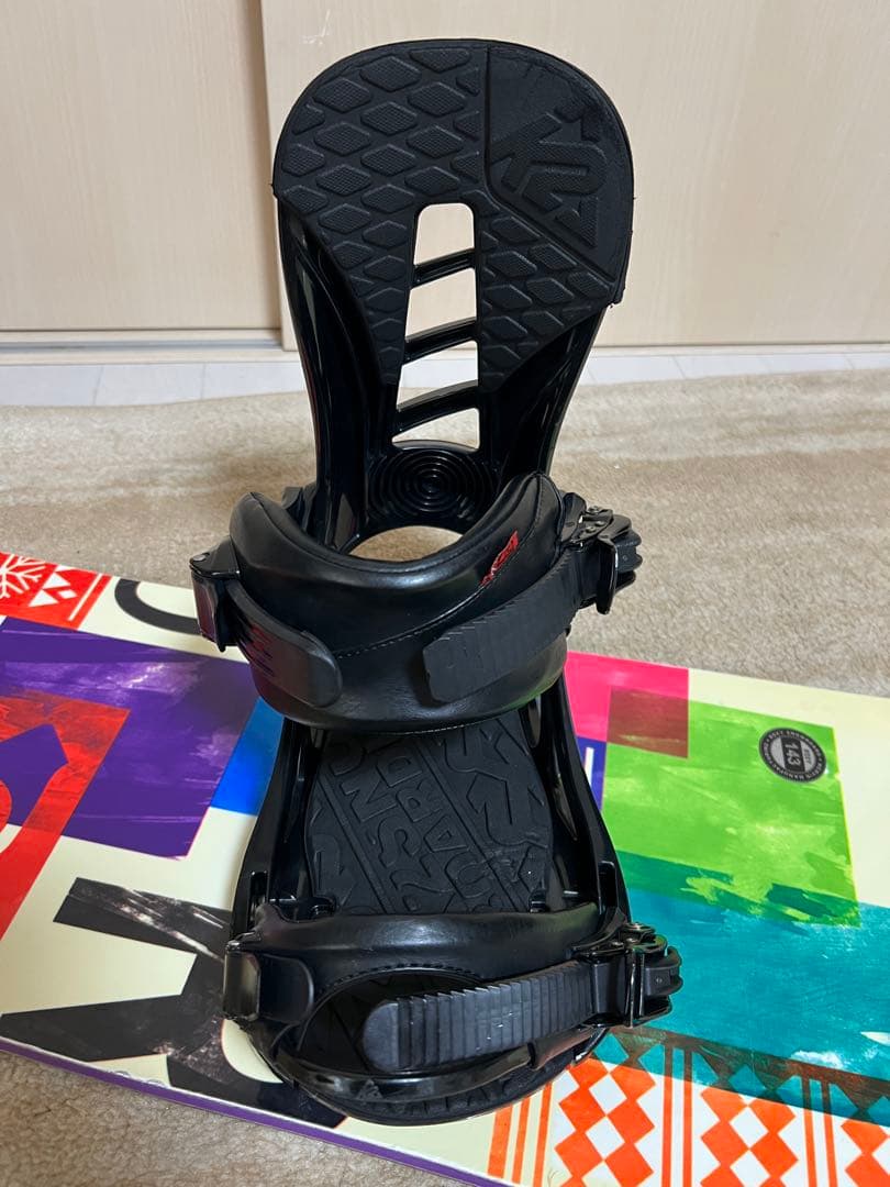 レディース用ロキシースノーボード143CM ビンディングM K2