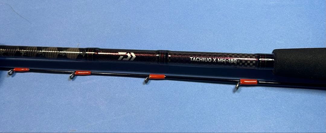 〈タチウオ1回使用〉DAIWA TACHIUO X M-180 船竿